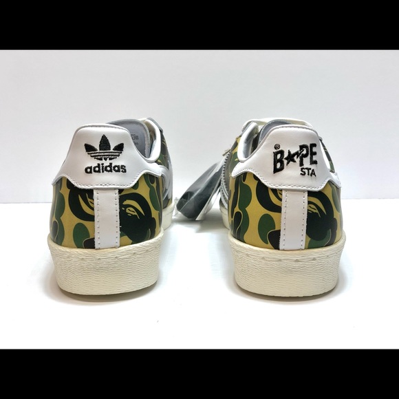 BAPE x Adidas Superstar 80s ABC Camo